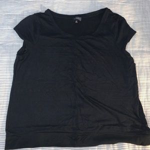 Limited semi shear black tee size XL